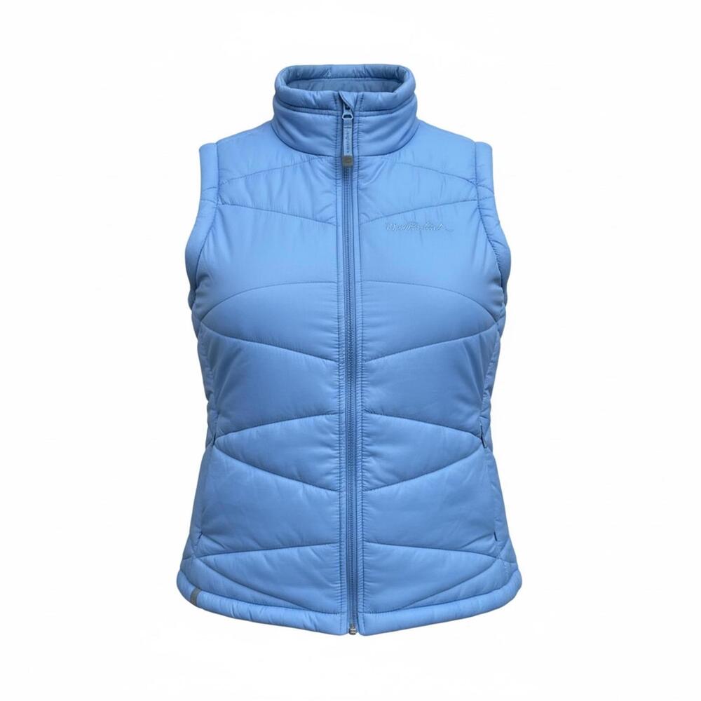 Wind River Quilted Puffer Vest T-Max Blue Athleisure Layering M